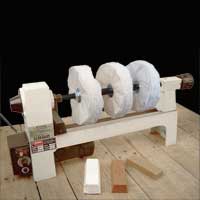 3 wheel buffing pad kit